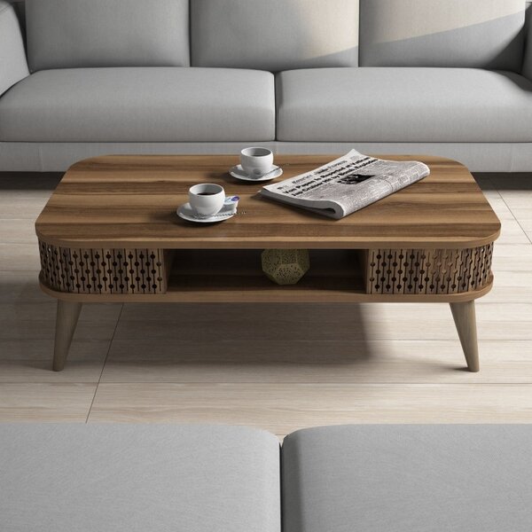 Τραπεζάκι σαλονιού Eylül Walnut