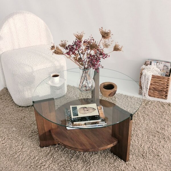 Τραπεζάκι σαλονιού Mahal Walnut
