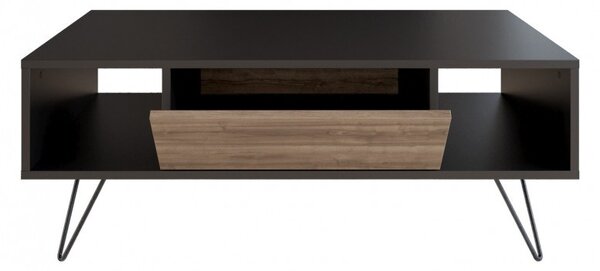 Τραπεζάκι σαλονιού Mistico Μαύρο Walnut
