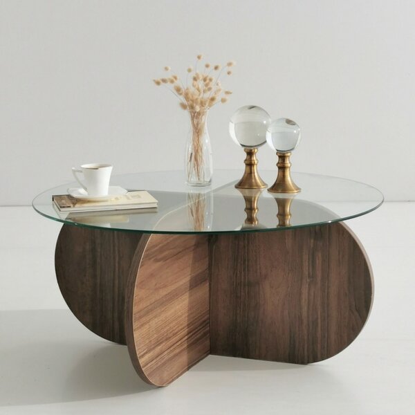 Τραπεζάκι σαλονιού Bubble Walnut