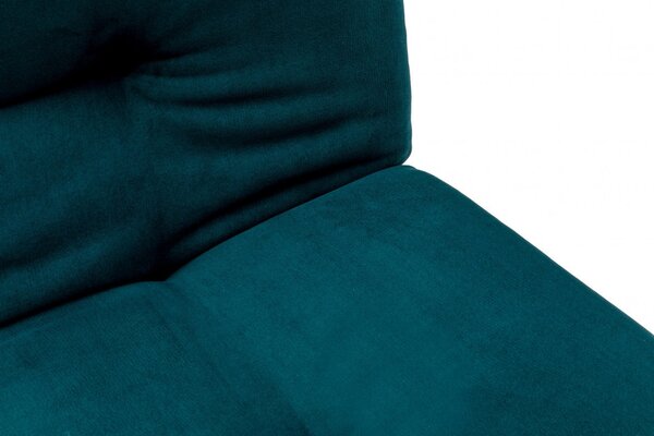 Αναδιπλούμενος καναπές 3 θέσεων Misa Small Sofabed Πετρόλ Πράσινο