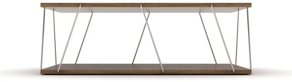 Τραπεζάκι σαλονιού Tars Καφέ 90x60x30.5 cm