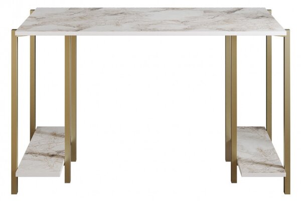 Γραφείο Reader - Λευκό, Gold