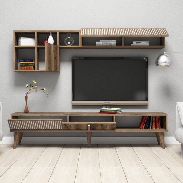 Έπιπλο TV Milan-Walnut