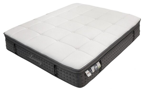 Στρώμα Luxury 5 ζωνών με ελατήρια pocket + gel memory foam + latex 34-36cm 150x200cm