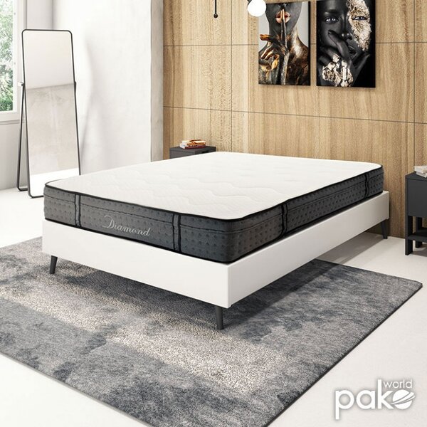 Στρώμα Diamond 3 ζωνών με ελατήρια pocket + gel memory foam 25-27cm 150x200cm