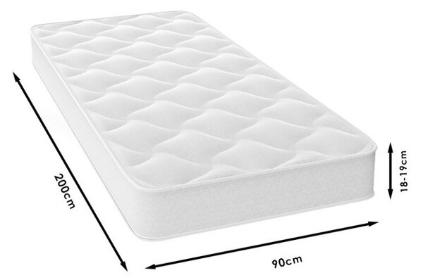 Στρώμα Fix Pad Chic Strom μονής όψης 18-19cm 90x200cm