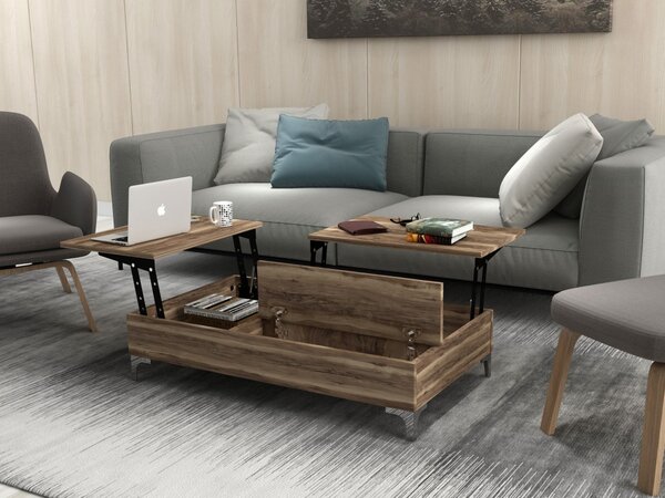 Τραπεζάκι σαλονιού Esinti Walnut