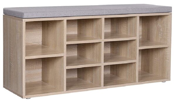Παπουτσοθήκη Vasagle, Oak, LHS10NL, 104 x 30 x 48 cm