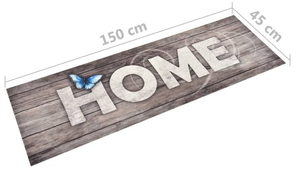 VidaXL Πατάκι Κουζίνας Σχέδιο Home Πλενόμενο 45 x 150 εκ