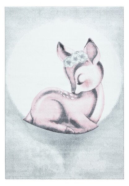 Χαλί Bambi Ροζ V3 200x290 cm