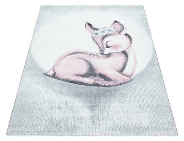 Χαλί Bambi Ροζ V3 200x290 cm