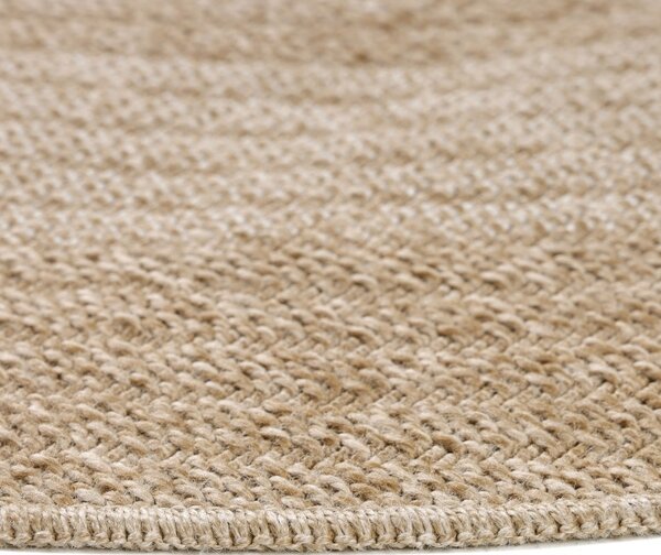 Χαλί Comilla Μπεζ V1 120x120 cm