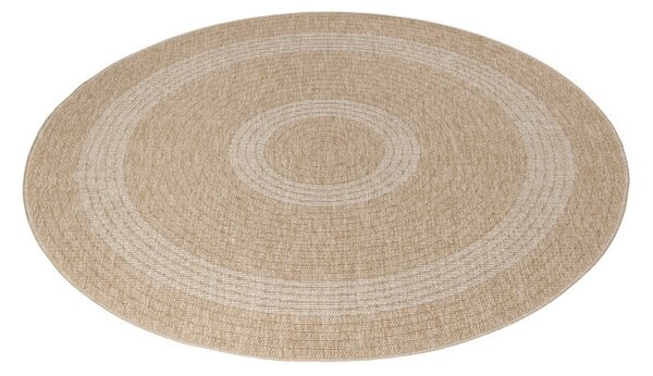 Χαλί Comilla Μπεζ V1 120x120 cm