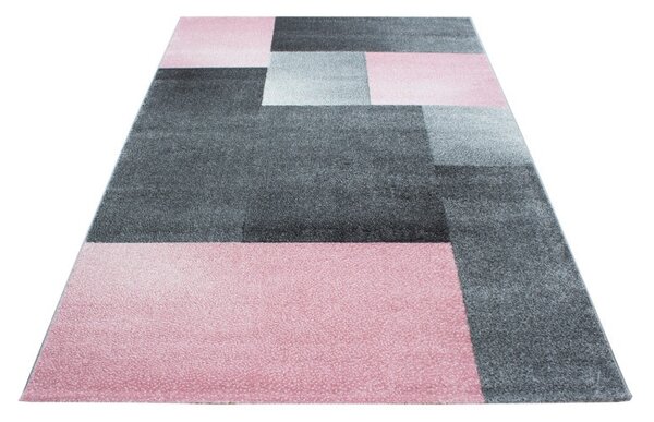 Χαλί Lucca Ροζ 80x250 cm