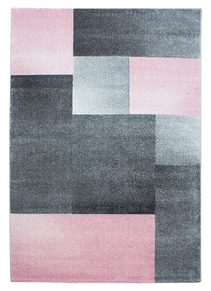 Χαλί Lucca Ροζ 80x250 cm