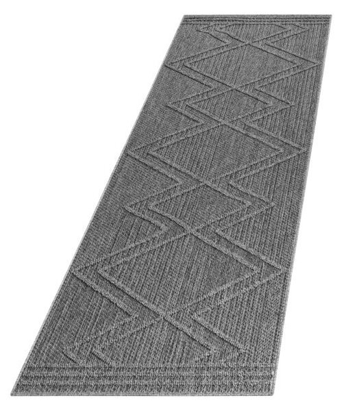 Χαλί Patara Γκρι V4 80 x 250 cm