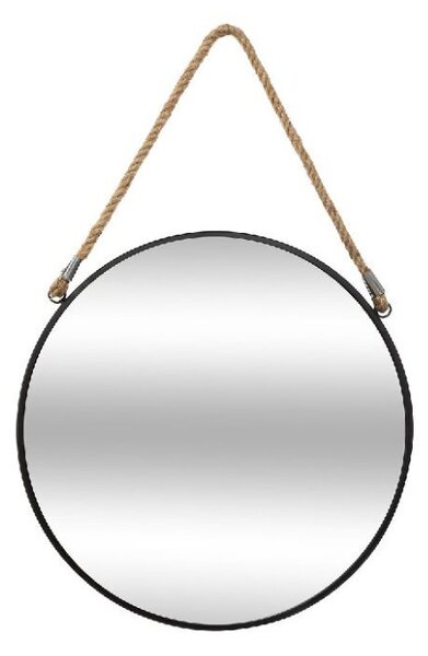 Επιτοίχιος καθρέφτης PWD-0074 18208 Μαύρο 38x3x38 cm