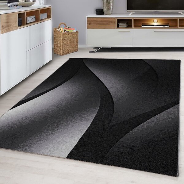 Χαλί Plus Μαύρο V6 140 x 200 cm