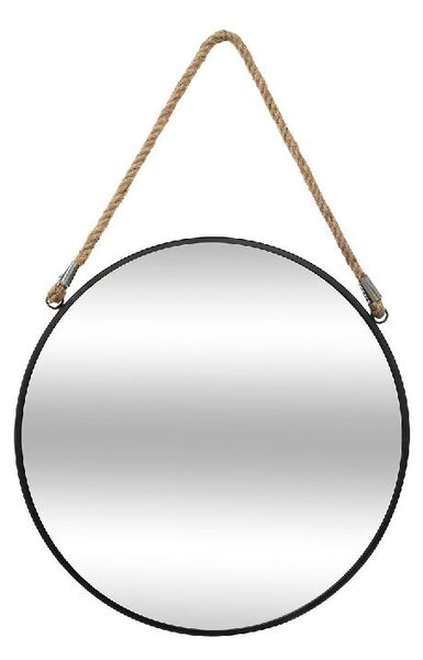 Επιτοίχιος καθρέφτης PWD-0074 18208 Μαύρο 38x3x38 cm