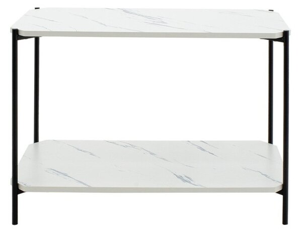 Τραπεζάκι σαλονιού Mara MDF Λευκό 80x40x55cm
