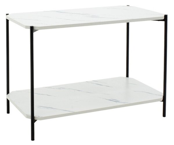 Τραπεζάκι σαλονιού Mara MDF Λευκό 80x40x55cm