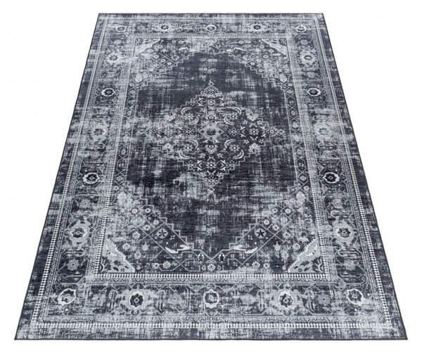 Χαλί Fiesta Μαύρο V1 80x150 cm
