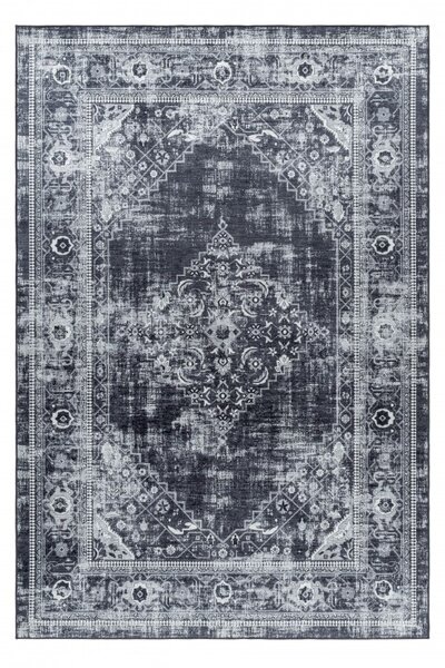 Χαλί Fiesta Μαύρο V1 80x150 cm