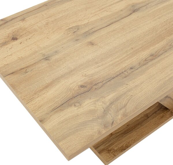 Τραπεζάκι σαλονιού Solange χρώμα sonoma 110x55x47.5cm
