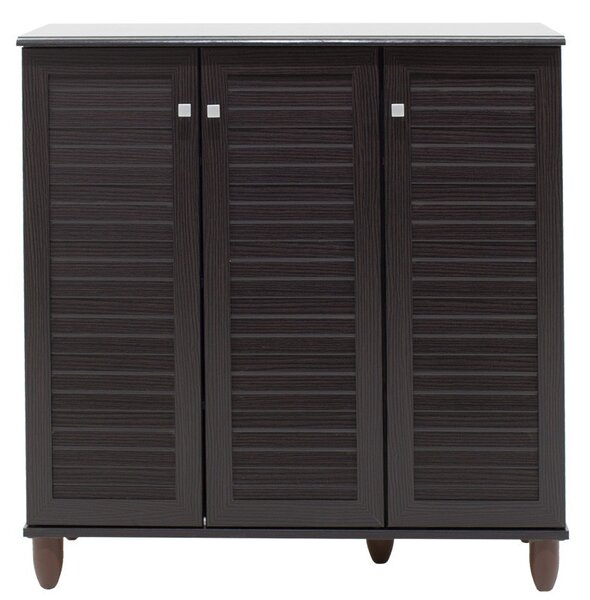 Παπουτσοθήκη SANTΟ 16 Ζευγάρια wenge 89.5x34.5x91.5cm