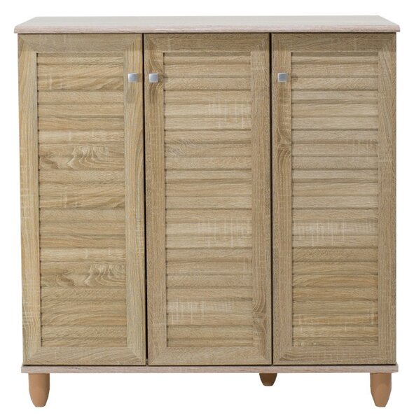 Παπουτσοθήκη SANTΟ 16 Ζευγάρια sonoma 89.5x34.5x91.5