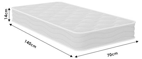 Στρώμα Cotton Baby Chic Strom μονής όψης 14cm 70x140cm