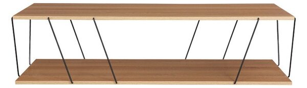 Τραπεζάκι σαλονιού Tars sonoma - Μαύρο 120x50x30cm