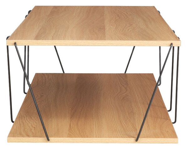 Τραπεζάκι σαλονιού Tars sonoma - Μαύρο 120x50x30cm