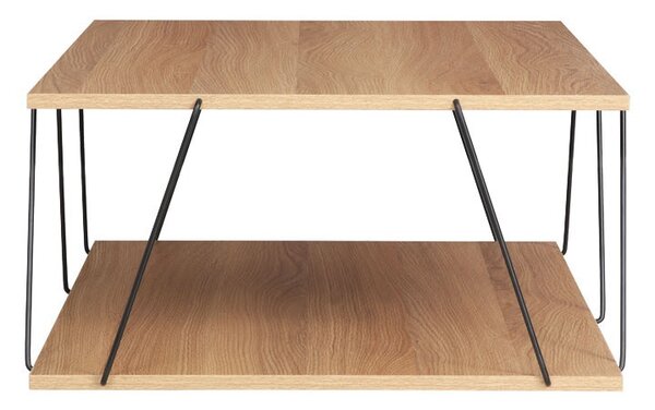 Τραπεζάκι σαλονιού Tars sonoma - Μαύρο 90x60x30.5cm