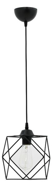 Φωτιστικό οροφής Alama E27 μαύρο 20x20x74 cm