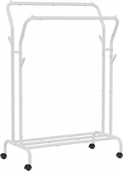 Σταντ Κρεμάστρας Songmics, Λευκό, 153x54.5x103 cm