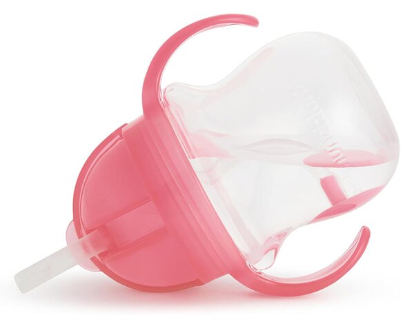 Ποτήρι Εκπαιδευτικό 207ml Με Καλαμάκι Munchkin Tip & Sip Pink