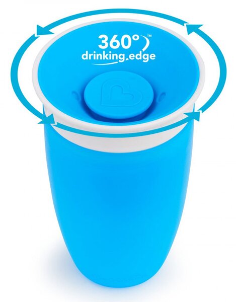 Ποτήρι Εκπαιδευτικό 296ml Munchkin Miracle Sippy Cup Blue