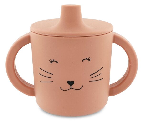 Ποτήρι Εκπαιδευτικό Σιλικόνης 207ml Trixie Mrs.Cat