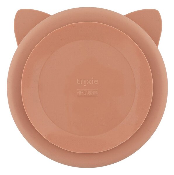 Πιάτο Σιλικόνης (Φ19x3.5) Με Χωρίσματα Trixie Mrs.Cat