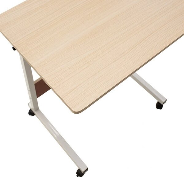 Γραφείο Piper Oak - Λευκό 60x40x69-90 cm