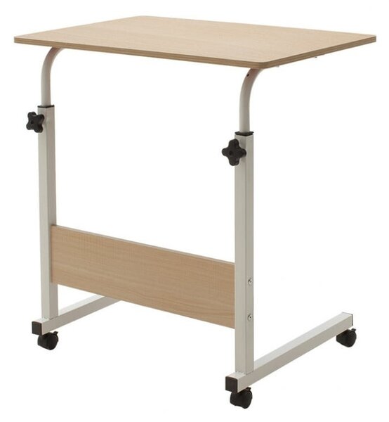 Γραφείο Piper Oak - Λευκό 60x40x69-90 cm