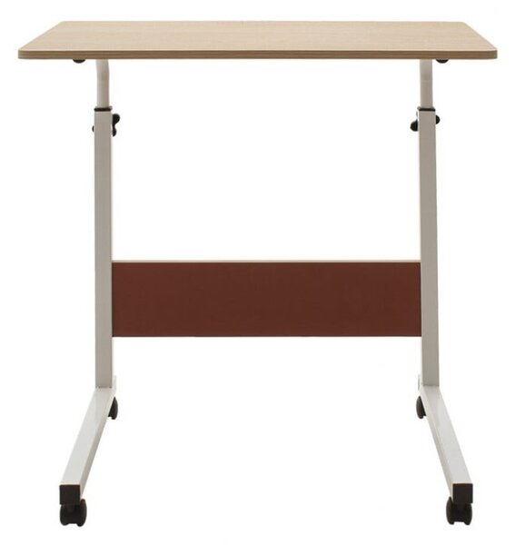 Γραφείο Piper Oak - Λευκό 60x40x69-90 cm