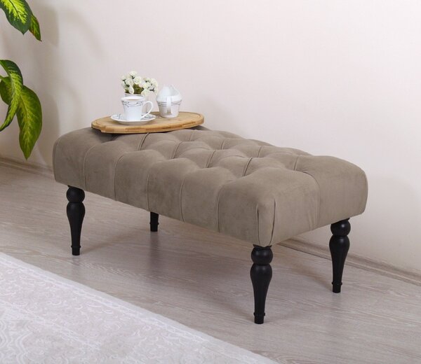 Σκαμπό πάγκος Soltani Γκρι 50x20 cm