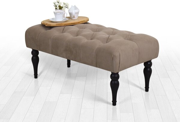 Σκαμπό πάγκος Soltani Γκρι 50x20 cm