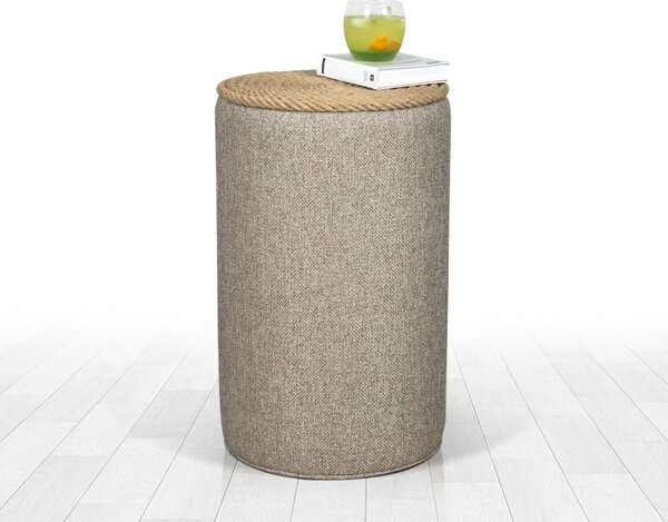 Σκαμπό Faruk Stone 32x53 cm