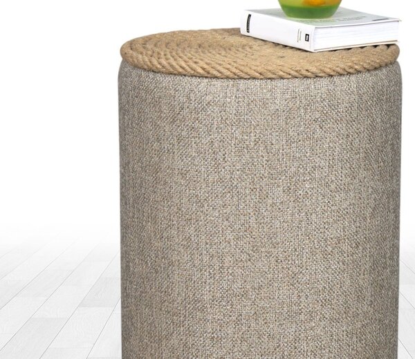 Σκαμπό Faruk Stone 32x53 cm