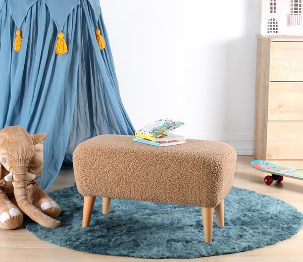 Σκαμπό Raza Camel 62x15 cm