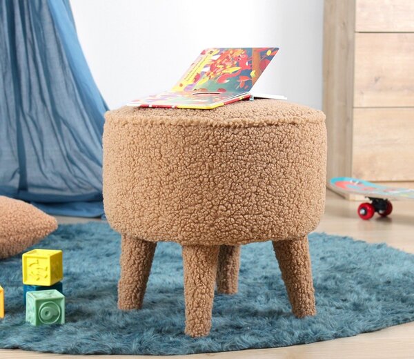 Σκαμπό Raza Camel 40x20 cm